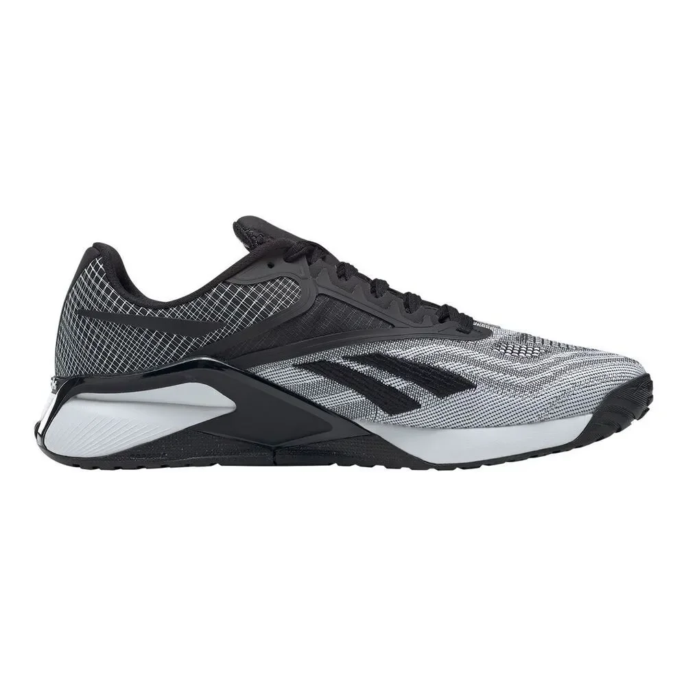 Reebok Nano X2 Black Pure Grey Mens Training Shoes Size 8